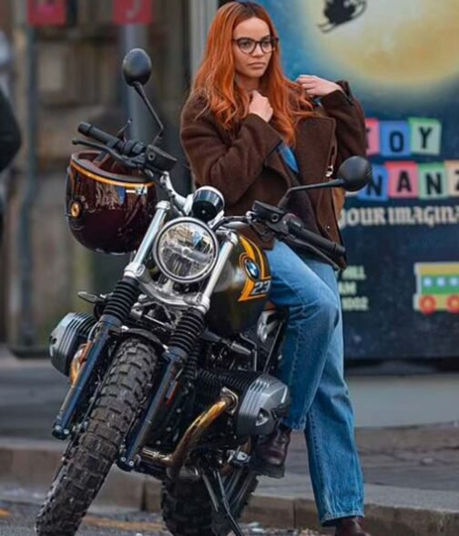 Leslie Grace Batgirl Wool Jacket - Image 9