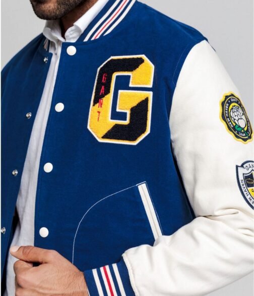 Gant The Gant Spring Blue Jacket - Image 6