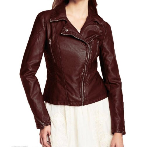 The Vampire Diaries S06 Penelope Mitchell Leather Jacket