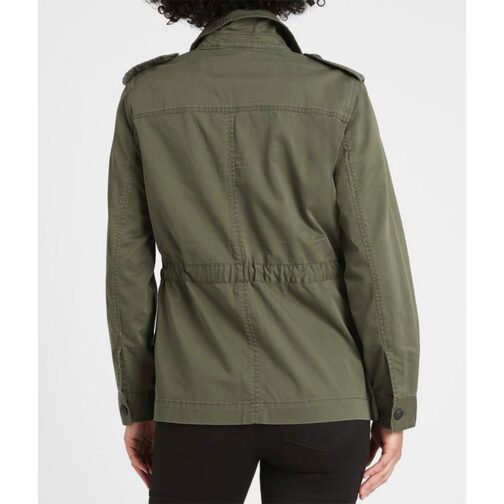 Locke & Key Darby Stanchfield Green Cotton Jacket - Image 3