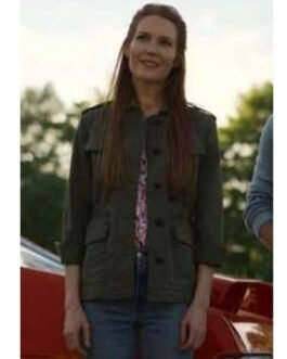 Locke & Key Darby Stanchfield Green Cotton Jacket