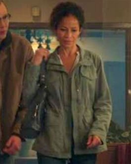 Locke & Key Sherri Saum Green Cotton Jacket