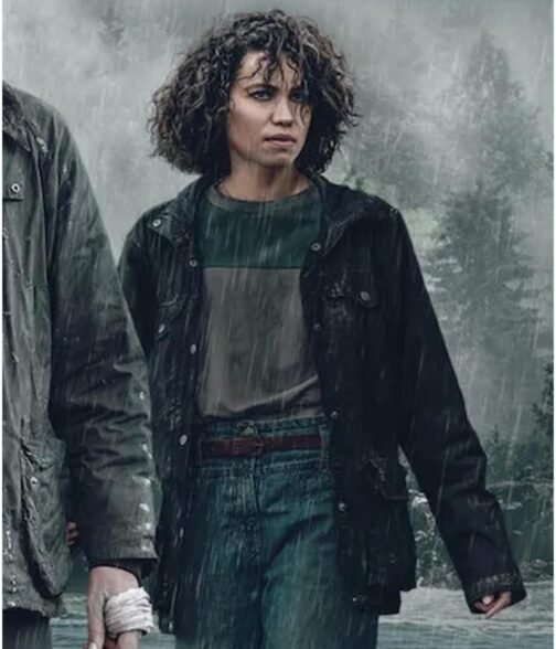 Lou Jurnee Smollett Black Cotton Hooded Jacket