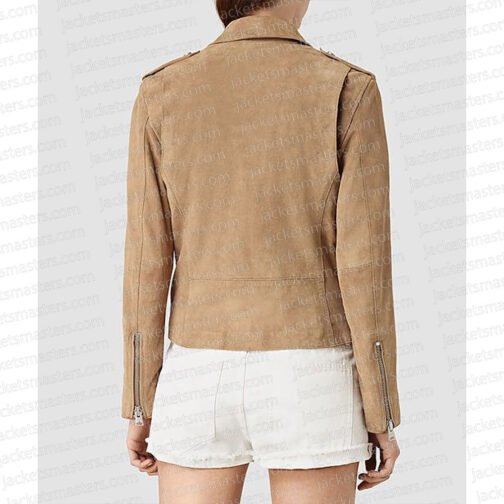 Louise Thompson Made in Chelsea Suede Jacket - Image 3