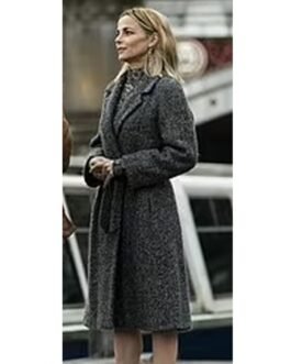 Bojana Novakovic Love Me Grey Coat