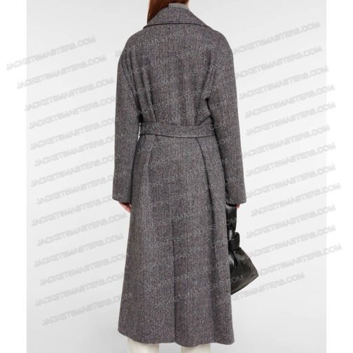 Bojana Novakovic Love Me Grey Coat - Image 3