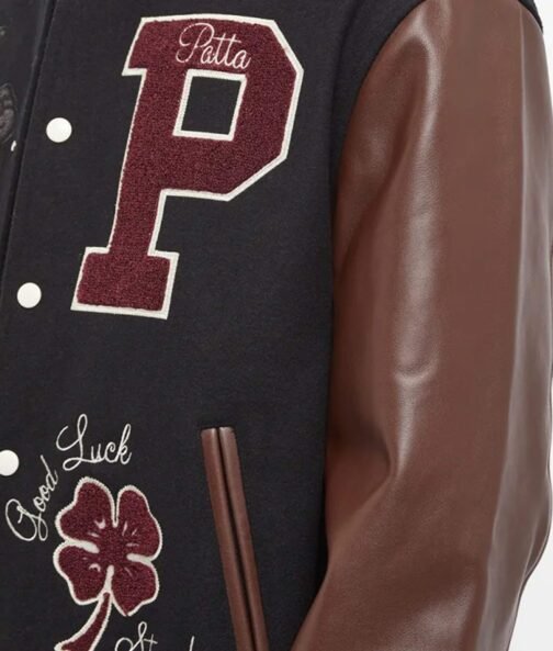 Lucky Charm Patta Varsity Jacket - Image 4