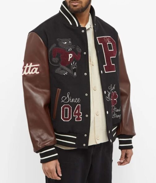 Lucky Charm Patta Varsity Jacket - Image 2