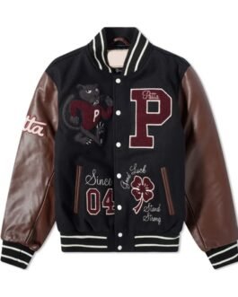 Lucky Charm Patta Varsity Jacket