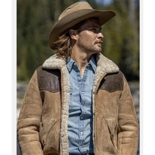 Kayce Dutton Yellowstone Season 5 Leather Jacket - Image 2