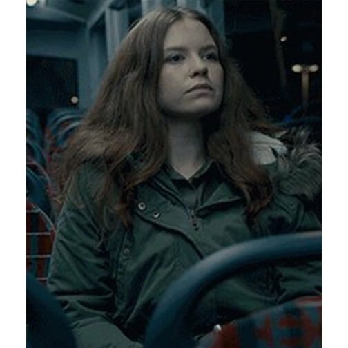 Luther Ruth Wilson Green Cotton Jacket - Image 2