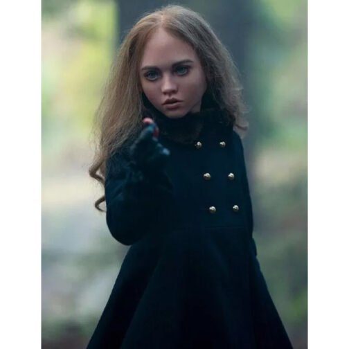 M3GAN Amie Donald Black Coat - Image 2