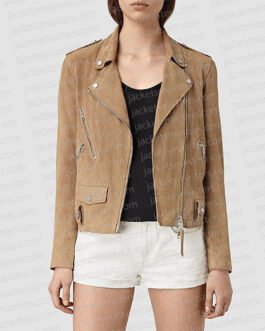 Louise Thompson Made in Chelsea Suede Jacket