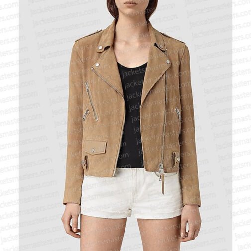 Louise Thompson Made in Chelsea Suede Jacket