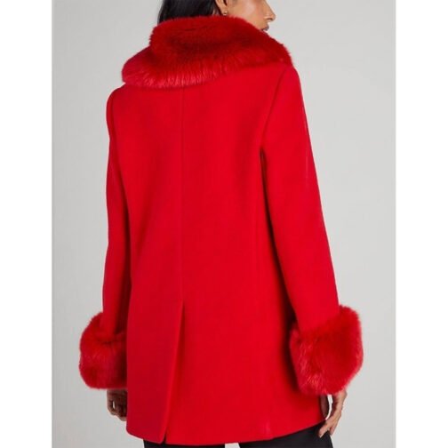 Riverdale Season 7 Madelaine Petsch Red Coat - Image 3