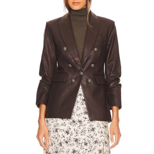 The Other Black Girl Alyshia Ochse Leather Jacket