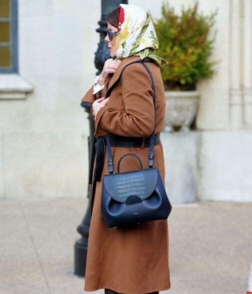 Uncoupled Marcia Gay Harden Belted Coat - Image 6