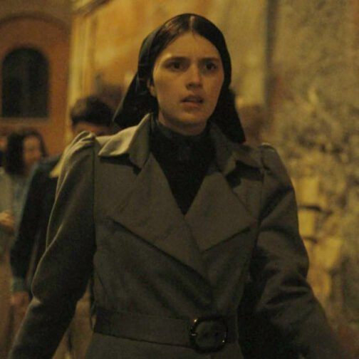 Nell Tiger Free The First Omen Trench Coat