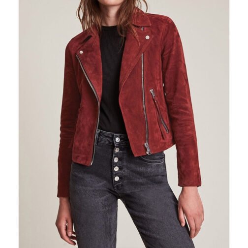 The Young and the Restless Camryn Grimes Suede Brown Jacket