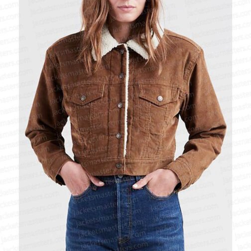 Good Trouble S05 Cierra Ramirez Cropped Trucker Jacket