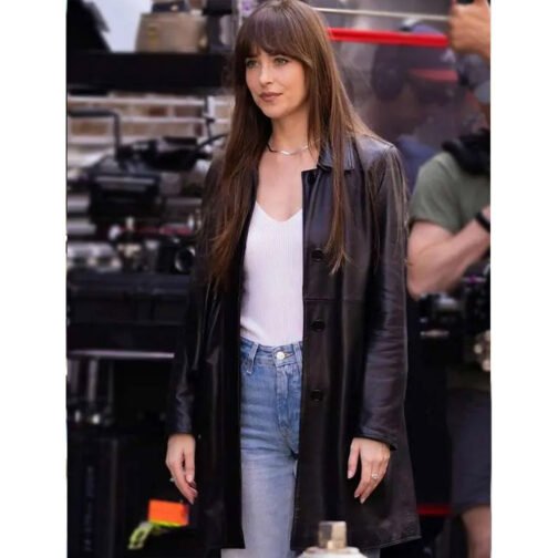 Materialists Lucy Leather Coat - Image 10