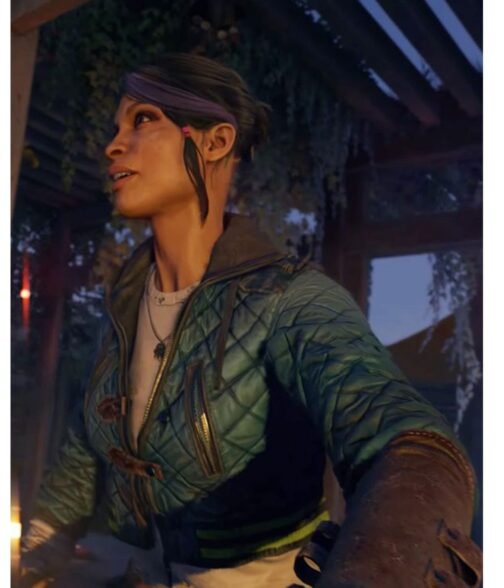 Mia Caldwell Dying Light 2 Quilted Jacket - Image 2
