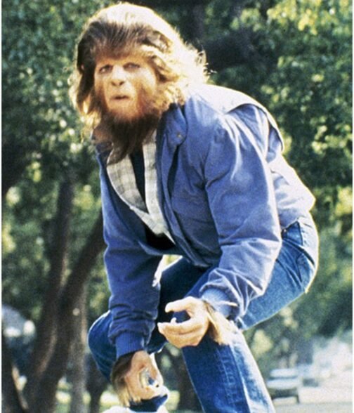 Michael J. Fox Teen Wolf Blue Cotton Jacket