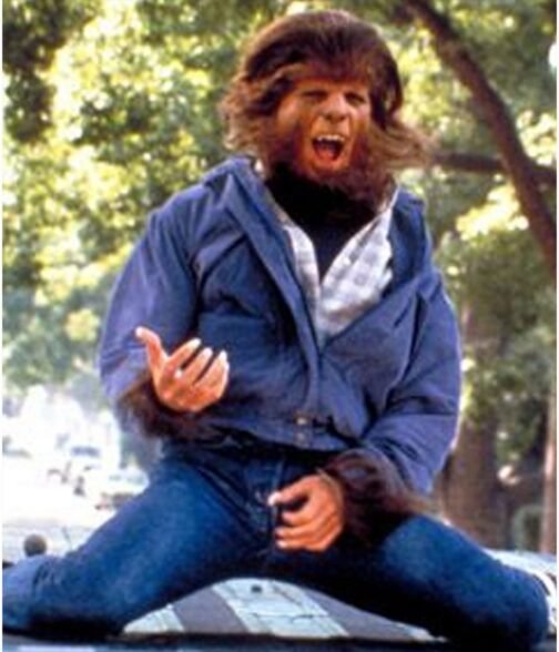 Michael J. Fox Teen Wolf Blue Cotton Jacket - Image 3