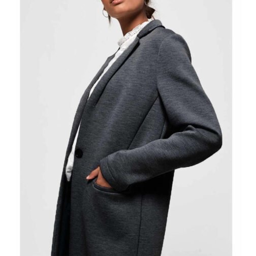 Manifest Melissa Roxburgh Gray Coat - Image 4