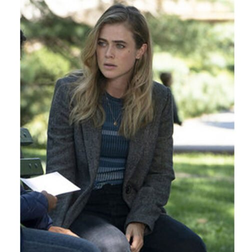 Manifest Melissa Roxburgh Gray Coat - Image 6