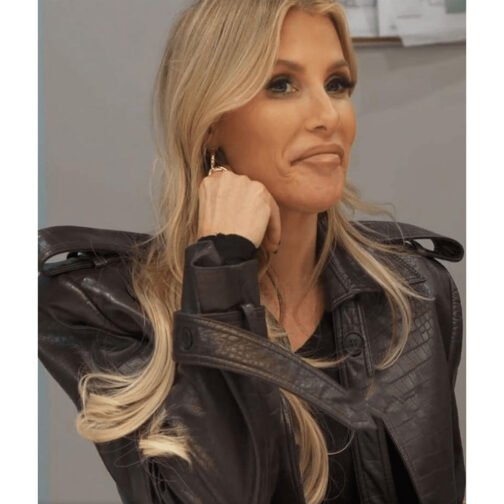 Tracy Tutor Million Dollar Listing LA Leather Jacket - Image 5