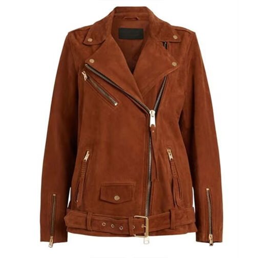 Modern Family S10 Sarah Hyland Suede Jacket - Image 7