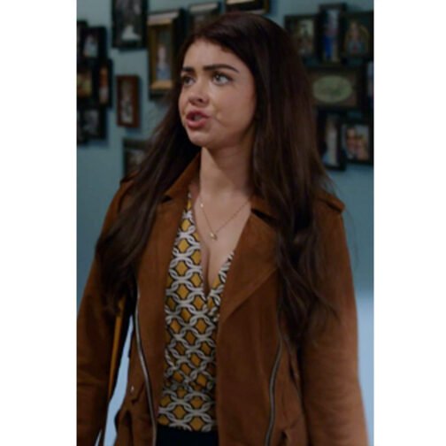 Modern Family S10 Sarah Hyland Suede Jacket - Image 9