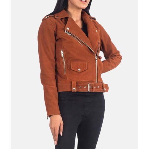 Modern Family S10 Sarah Hyland Suede Jacket - Image 5