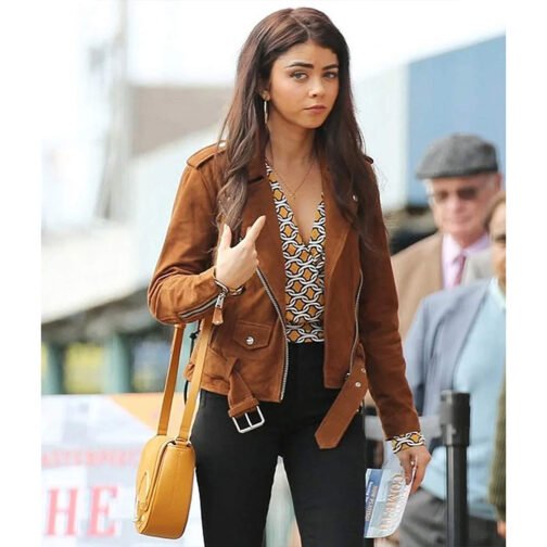 Modern Family S10 Sarah Hyland Suede Jacket - Image 2