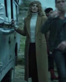 Esther Acebo Money Heist Double Breasted Coat