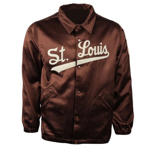 St. Louis Browns 1952 Brown Satin Windbreaker