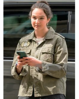 Gabriella Baldacchino Disenchanted Green Cotton Jacket