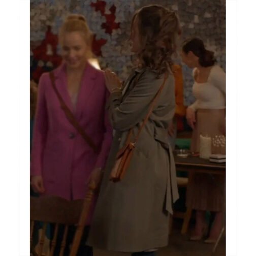 The Blessing Bracelet Jordana Trench Coat - Image 5
