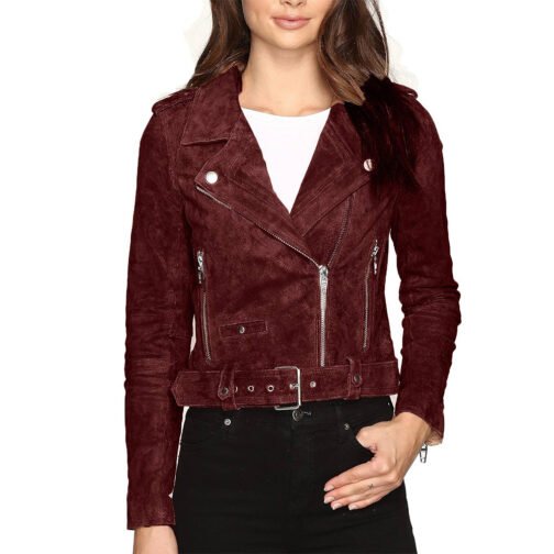 Kennedy Mcmann Nancy Drew Brown Suede Jacket