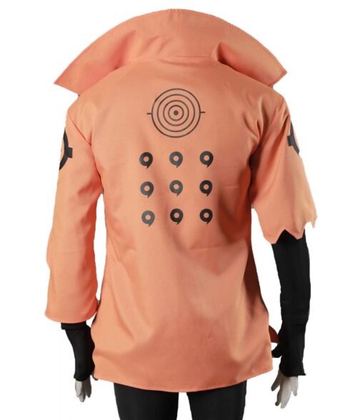 Rikudou Sennin Naruto Cotton Pink Jacket - Image 2