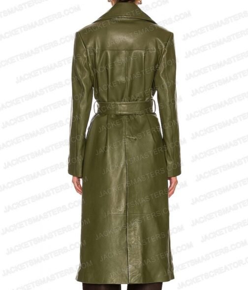 Ramona Young Never Have I Ever Green Coat - Image 3