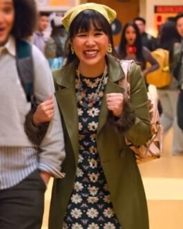 Ramona Young Never Have I Ever Green Coat