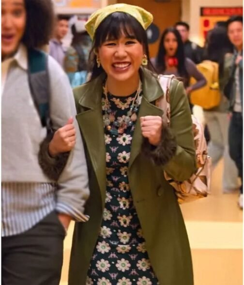 Ramona Young Never Have I Ever Green Coat - Image 2