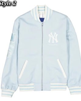 New York Or Nowhere White Cotton Jacket