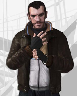 Niko Bellic GTA IV Leather Jacket