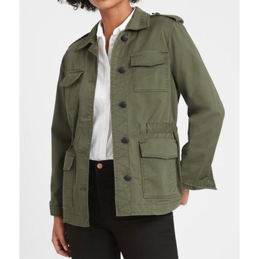 Locke & Key Darby Stanchfield Green Cotton Jacket