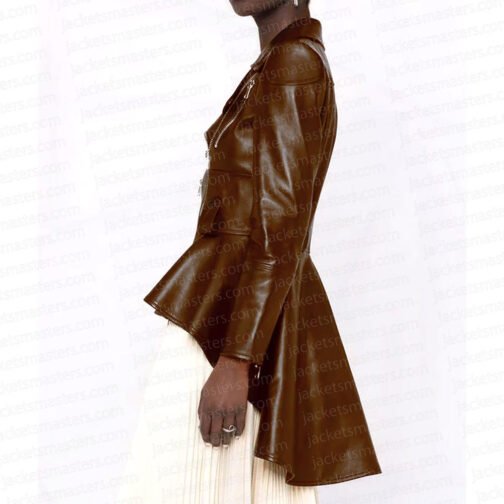 Gotham Knights Olivia Rose Keegan Leather Jacket - Image 9