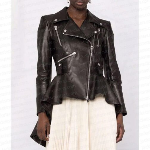 Gotham Knights Olivia Rose Keegan Leather Jacket - Image 12