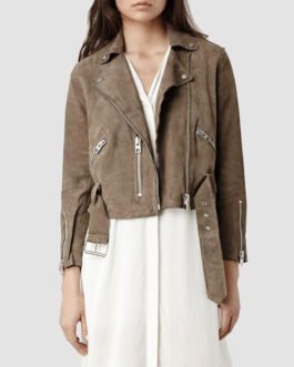 The Royals Merritt Patterson Brown Suede Jacket